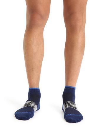 Men's Icebreaker Merino Multisport Light Mini Socks Royal Navy / Lazurite | CA 1917HAPK